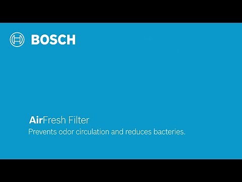 Bosch Refrigerator AirFresh Filter Explained