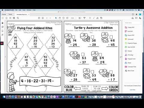 Place Value Worksheets for 2nd Grade (Digital & Printable)