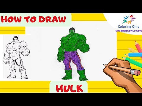 How To Draw Hulk