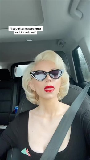 Jessica rabbit & roger rabbit 😭🤣 excited to show you the final look 🤣🤣