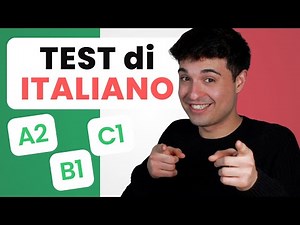 ITALIAN TEST: A1-C1 | Discover your LEVEL of Italian