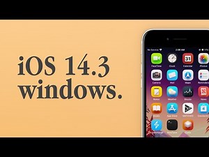 Jailbreak iOS 14.3 (Windows // Checkra1n) - Full Tutorial