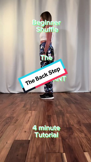 This is a detailed tutorial on how to do the back step, one of the key moves in Shuffle dancing. #Shuffle #shuffledance #shuffletutorial #learntoshuffle #beginnershuffler #howtoshuffle #midlifeshuffle