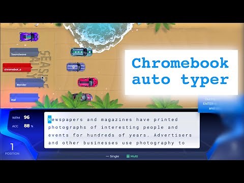 Chromebot - nitro type auto typer for chromebooks