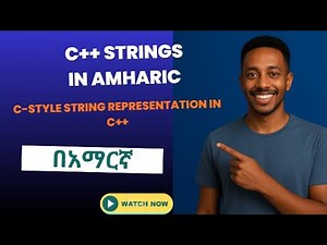 Part 37: C-style string representation in C++