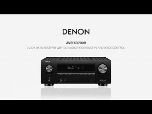 Denon — Introducing the AVR-X3700H