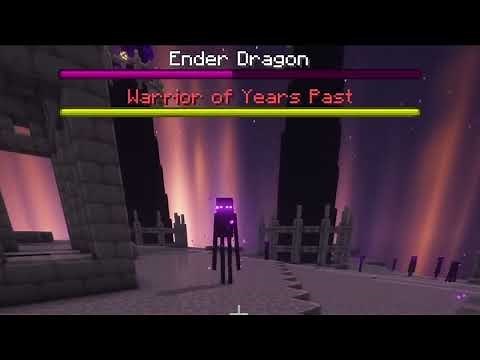 POV: The Ender Dragon Starts Trying. (Ender Dragon Fight Remastered Mod)