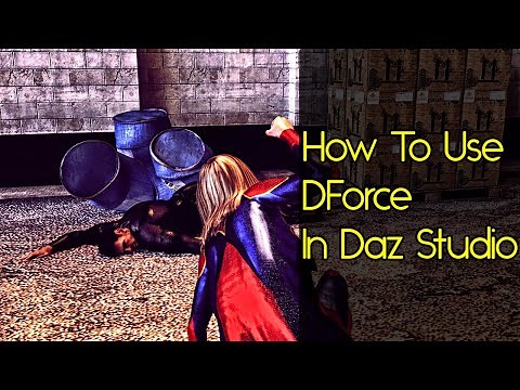 Daz Studio DForce Basics