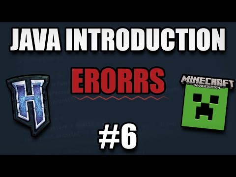Hytale & Minecraft Modding Java Introduction (2026) #6: ERRORS