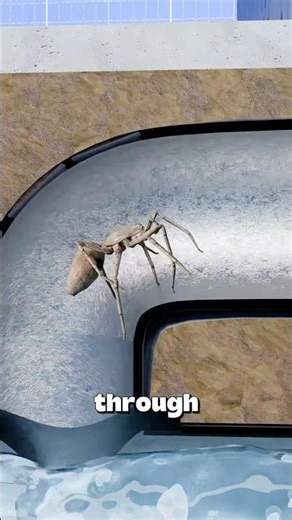 What Happens If You Flush A Spider Down The Toilet 🕷️😱 #insects #spiders