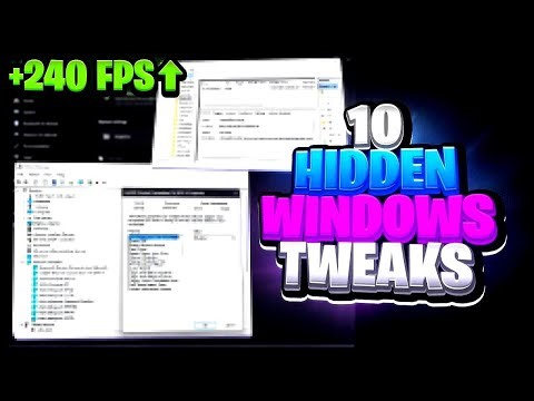 10 Hidden Windows Tweaks (FPS Boost and ZERO Input Delay)