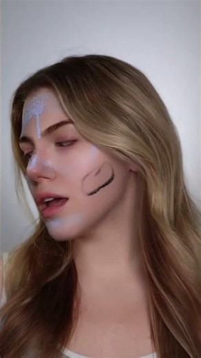 Corpse Bride Transformation 👰‍♀️✨ | Easy Halloween Makeup Tutorial #HalloweenMakeup #Makeup
