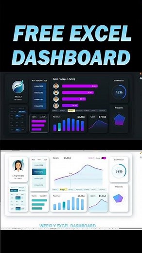 Excel Dashboard template for Weekly Sales performance