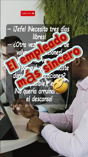 El empleado más sincero 😂 #anécdota #humor #chistes #risa