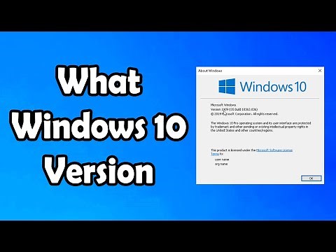 How to Find What Version Of Windows do I have - PC / LAPTOP Tutorial Guide