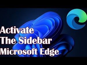 Activate The Sidebar In Microsoft Edge