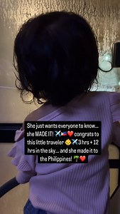 1.4K views · 32 reactions | Cute little traveler announcing “I MADE IT” #foryou #reels #baby #followers #mom #reelsinstagram #travel | Mama G Vlog | Facebook