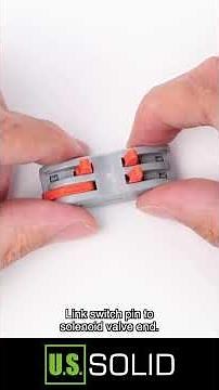 Easy Solenoid Valve Wiring Tutorial-How to Connect Switch and Power?