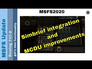 Flight Simulator 2020 - MSFS update - Boeing 747-8 - get's new functionality