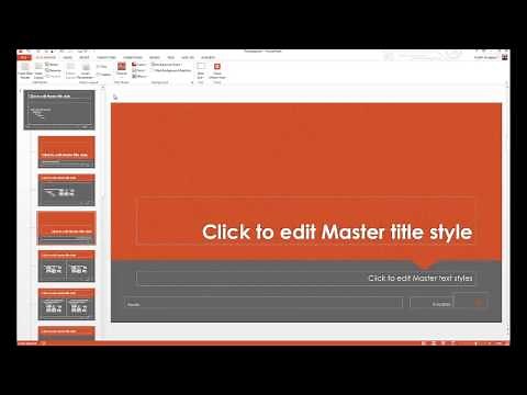 How to Customize PowerPoint Templates