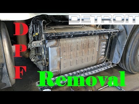 Detroit Diesel 1-Box DPF Removal