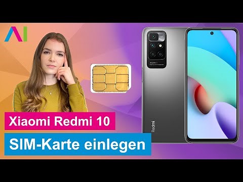 Xiaomi Redmi 10 - SIM-Karte einlegen • 🂠 • 📲 • 📡 •