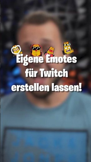 Eigene Emotes für Twitch erstellen lassen