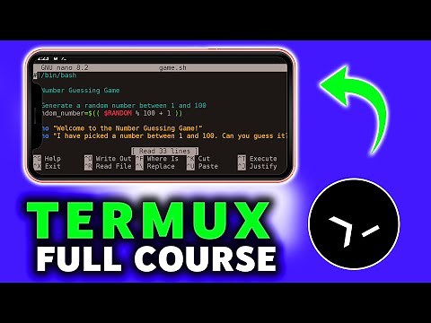 Learn Termux In One Video | Termux Full Course English(2024) ☑️