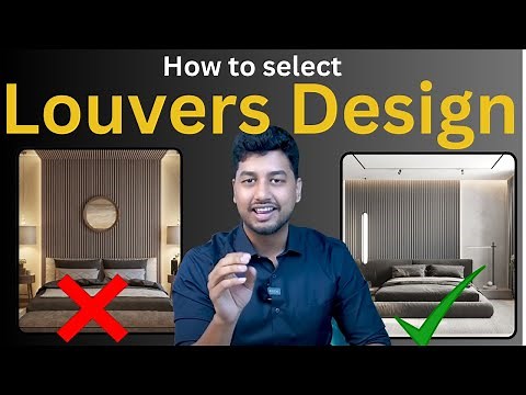 How to choose perfect LOUVERS design | Types, Pricing, Placement & Common Mistakes