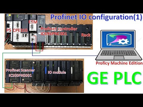 Proficy Machine Edition V9.0 how to configure hardware Profinet controller & Profinet I/O part1