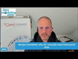 Who, how, what - why bitemporal data? Who does not ask will not be wise! - by Dirk Lerner (Tedamoh)
