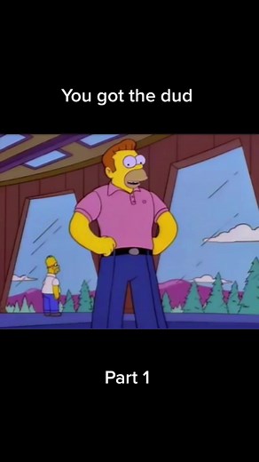 You got the dud - part 1 #simpsons #dud #yougotthedud #simpsonsclips #hank