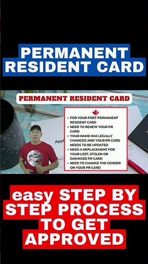 PERMANENT RESIDENT CARD | easy STEP BY STEP PROCESS TO GET APPROVED