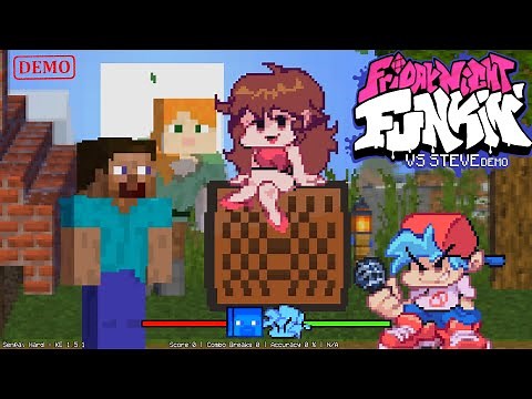 Vs Steve Demo - Friday Night Funkin Mod