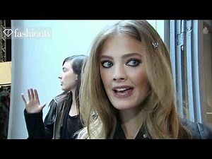 Constance Jablonski Model Talk Spring Summer 2011 | FashionTV - FTV.com