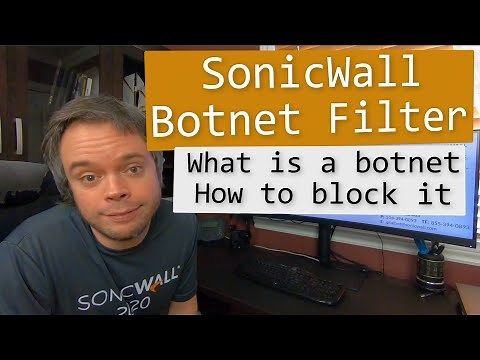 How to configure SonicWall Botnet Filter