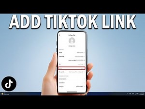 How To Add Link To TikTok Bio