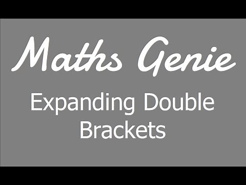 Expanding Double Brackets