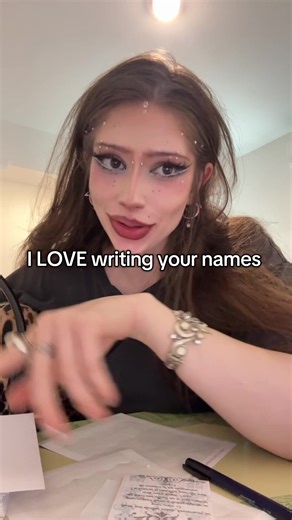 No matter the size of the order, I will ALWAYS write your name beautifully