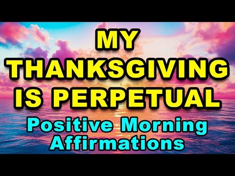Morning Gratitude Positive Affirmations | Positive Morning Affirmations | Daily Positive Thinking