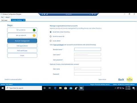 Windows Config Designer