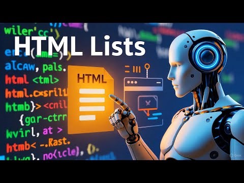 Why HTML Lists are More Powerful Than You Think | HTML Tutorial #10 (2025)