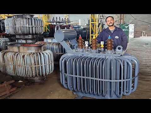 How Powerlink Made 100 KVA Electric Transformer