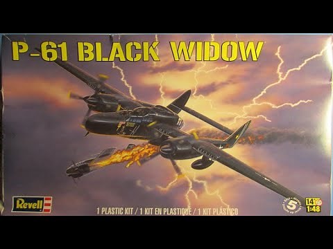 P-61 Black Widow 1:48 Scale Revell #85-7546 -Model Kit Build & Review