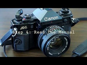 Got a Film Camera, Now what? Canon A-1