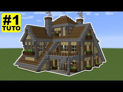 COMMENT CONSTRUIRE UNE BELLE MAISON #1 (TUTO) | MINECRAFT