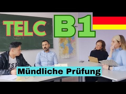 Telc B1 Deutsch/German Mündliche Prüfung Komplett