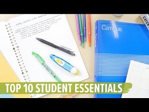 Top 10 Student Essentials