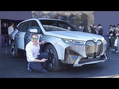 COLOR CHANGING BMW iX Flow! Watch the Transformation Live