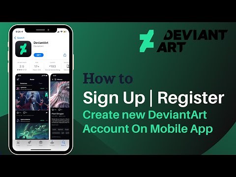 Sign Up DeviantArt - How to Join Deviantart - Create New Account